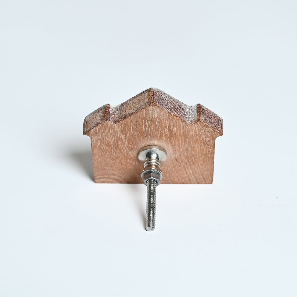 Handmade Acacia Wood Castle Kids Furniture Knob